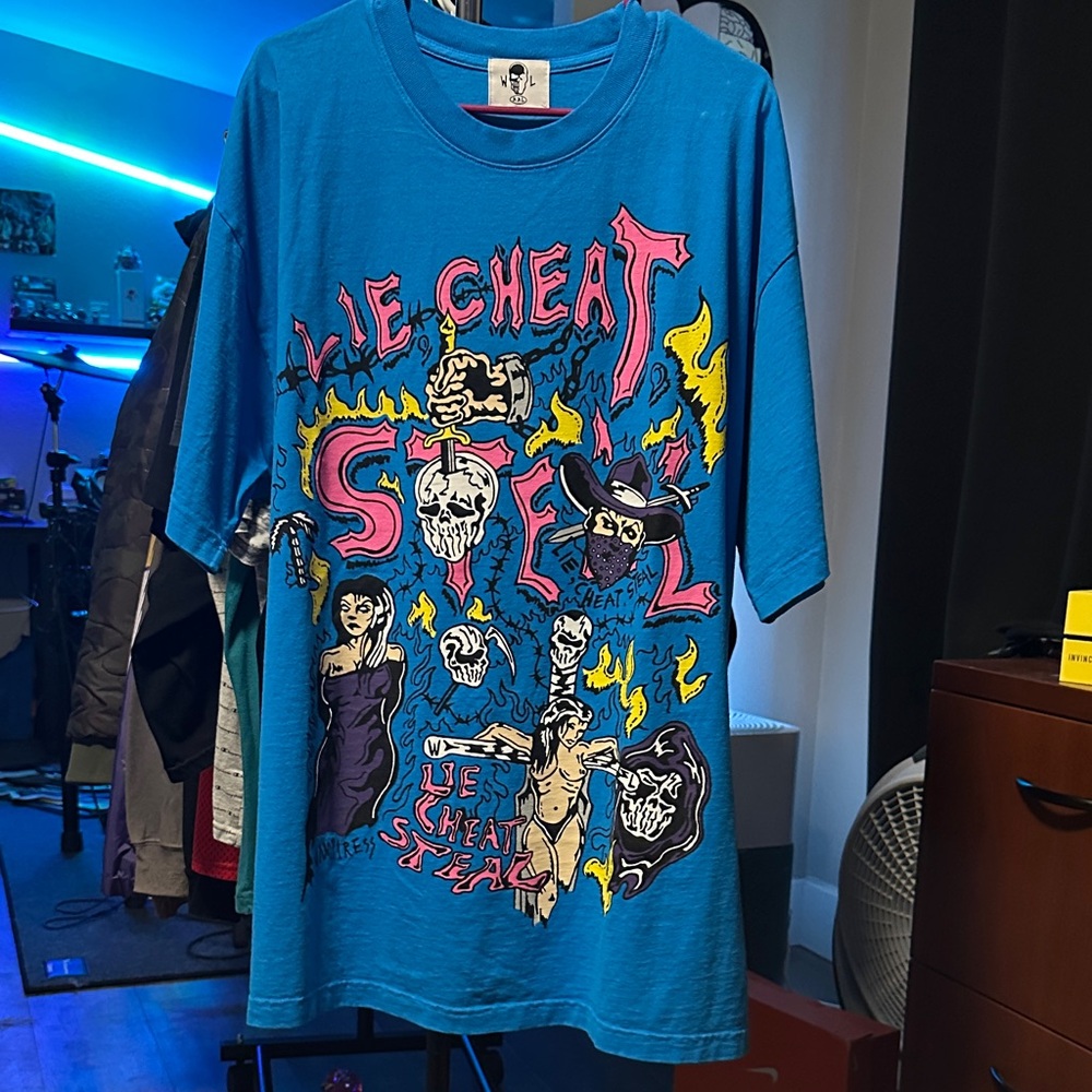 Blue Graphic Tee